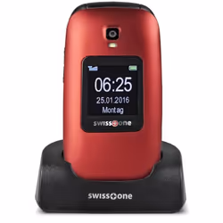 Swisstone BBM 625 Rouge Téléphone d'entrée de gamme