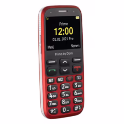 Doro Primo 368 Noir, Rouge Téléphone pour seniors - Vue supplémentaire 4