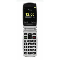 Doro Primo 408 Graphite, Gris, Argent Téléphone d'entrée de gamme