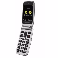 Doro Primo 408 Graphite, Gris, Argent Téléphone d'entrée de gamme