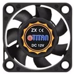 Titan TFD-3007M12S système de refroidissement d’ordinateur Boitier PC Ventilateur Noir
