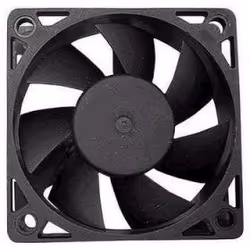 Titan TFD-6020M12B système de refroidissement d’ordinateur Boitier PC Ventilateur 6 cm Noir