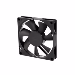 Titan TFD-8015M12Z, Ventilateur, 8 cm, 2500 tr/min, 23,67 cfm, Noir