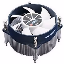 Titan TTC-NA32TZ/R, Refroidisseur, 1600 tr/min, 20,1 dB, 30 cfm, Aluminium, Noir, Blanc
