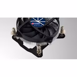 Titan DC-155A915Z/RPW système de refroidissement d’ordinateur Processeur Refroidisseur 9,5 cm Noir, Gris