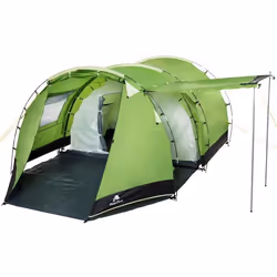 CampFeuer Tente tunnel pour 4 personnes Super   vert - noir