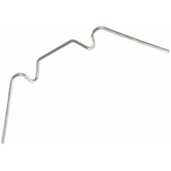 Zelsius Pinces de serre en acier (50 pièces) antirouille et résistant aux tempêtes 85 x 30 mm Blocs de serrage pour panneaux de serre jusqu'à 6 mm