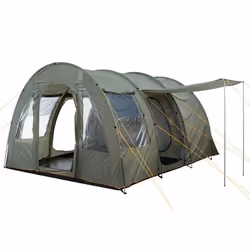 CampFeuer Tente tunnel TunnelX  vert olive  Grande tente familiale