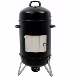 Description générale Le BBQ-Toro Fumoir 'Hickory' Ø 46 cm est un gril polyvalent qui permet de fumer, cuire, griller indirect ...