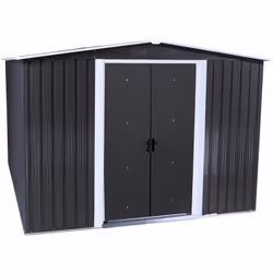 Description générale Avec notre armoire à outils spacieuse, vous pouvez ranger tout votre matériel de jardin et le protéger d ...