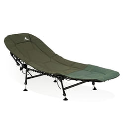 CampFeuer Chaise longue de pêche XXL  Canapé pour carpes réglable en hauteur et stable avec 6 pieds