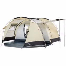 CampFeuer Tente tunnel pour 4 personnes Super   sable - noir