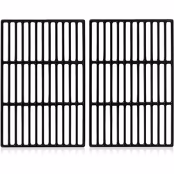 2x Grille en fonte Convient pour "Black Oak" et "Butternut", Tepro Toronto, Aktiva Angular, El Fuego Montréal et plus Grilles ...