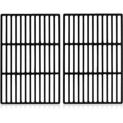Set de 2 grilles en fonte 41,5 x 27 cm Pour Black Oak, Tepro Toronto