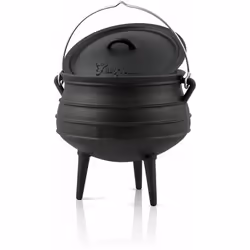 Description générale La potjie est une casserole traditionnelle en fonte, idéale pour cuisiner, rôtir, braiser, frire, cuire ...
