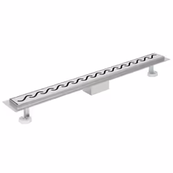 Zelsius Canal de douche en acier inoxydable Hervey Bay  80 cm