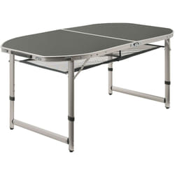 Campfeuer - Table pour camping en aluminium pour 6 personnes 150 x 80 cm pliable et à hauteur réglable table pliable en aluminium pour les camping,