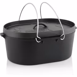 Description générale Le Dutch Oven DO10 de BBQ-Toro est une marmite en fonte traditionnelle de 9,3 litres, idéale pour cuisin ...