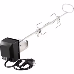 Description générale Ce set de broche à grillade est idéal pour les barbecues à gaz ou à bois, vous permettant de rôtir des v ...