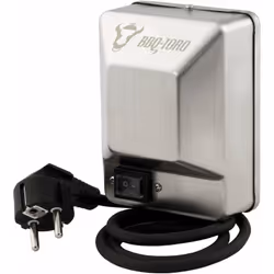 Description générale Moteur en acier inoxydable pour broche à griller, idéal pour faire rôtir vos viandes de manière uniforme ...
