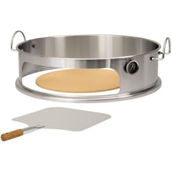 No Brand - BBQ-Toro Set d'insertion de pizza pour gril à boules de ø 57 cm élément en acier inoxydable