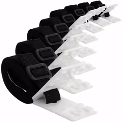 Zelsius Sangles de maintien pour bobines de pool (jeu de 8) Kit de fixation complet (8 pièces) pour fixer votre couverture de ...