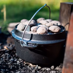 BBQ-Toro AB974097 cocotte en céramique 9 L Noir