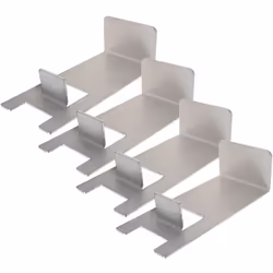 BBQ-Toro Set de rehaussement de grille pour bague à pizza Ø 57 cm Grâce à ces 4 élévations en acier inoxydable, vous pouvez é ...