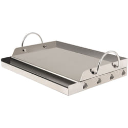 BBQ-Toro Plaque de grill universelle en acier inoxydable 64 x 40,5 cm