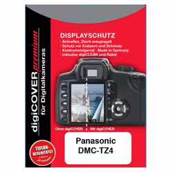 DigiCover N1719, Transparent, Panasonic, Panasonic DMC-TZ4, 1 pièce(s), Protecteur d'écran