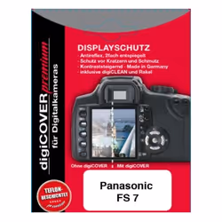 DigiCover N2077, Transparent, Panasonic, Panasonic FS 7, 1 pièce(s), Protecteur d'écran