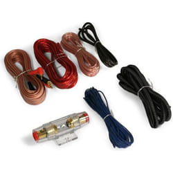 Set complet de câbles auto câblage complet avec Longueur suffisante pour connexion sono de voiture doré 60A AGU