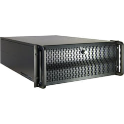Inter-Tech IPC 4U-4129L Support Métallique, Argent