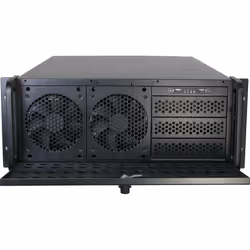 Inter-Tech IPC 4U-4129L Support Métallique, Argent