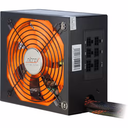 Inter-Tech Coba Nitrox Nobility CN-700 NS unité d'alimentation d'énergie 700 W 20+4 pin ATX ATX Noir, Orange