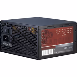 Inter-Tech Argus APS, 620 W, 115 - 230 V, 47 - 63 Hz, +12V1,+12V2,+3.3V,+5V,+5Vsb,-12V, Actif, 103 W