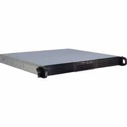 Inter-Tech 1U-10240, Support, Serveur, Noir, ATX, Flex-ATX, micro ATX, Mini-ATX, Mini-ITX, Acier, 1U