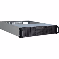Inter-Tech IPC 2U-20248 Support Noir