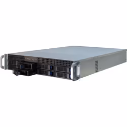 Inter-Tech IPC 2U-2408 Support Noir, Acier inoxydable - Vue supplémentaire 5