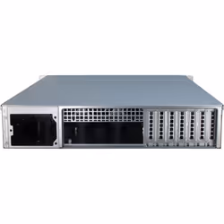 Inter-Tech IPC 2U-2408 Support Noir, Acier inoxydable - Vue supplémentaire 6