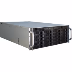 Inter-Tech IPC 4U-4420, Support, Serveur, Bleu, Acier inoxydable, ATX, EATX, micro ATX, Mini-ITX, SSI EEB, Acier, 4U