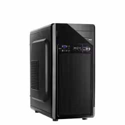 Inter-Tech MC-02 Micro, Tower, PC, Noir, micro ATX, 30,5 cm, 120 mm