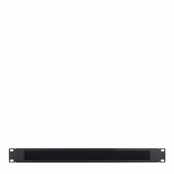 Inter-Tech 88887151, Noir, Acier, 1U, 19", 482 mm, 8 mm