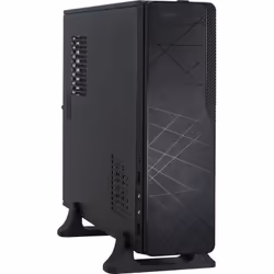 Inter-Tech SY M-201, Bureau, PC, Noir, micro ATX, Mini-ATX, RoHS, CE, 350 W