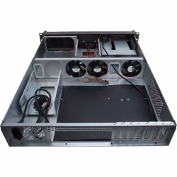 Inter-Tech IPC 2U-2098-SL Support Noir - Vue supplémentaire 5