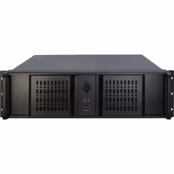 Inter-Tech 3U-3098-S Support Noir