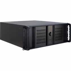 Inter-Tech 4U-4098-S, Support, Serveur, Noir, ATX, micro ATX, Mini-ITX, Acier, 4U