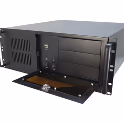 Inter-Tech IPC 4U-4088-S Support Noir - Vue supplémentaire 6