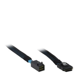 Inter-Tech 0.75m SFF 8643/SFF 8087 0,75 m Noir, Bleu