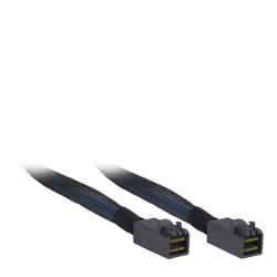 Inter-Tech 1m 2xSFF 8643, 1 m, SFF 8643, SFF 8643, Mâle/Mâle, Noir, Bleu, 50 g